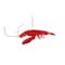 Hello Honey® Red Sisal Bottle Brush Lobster Ornament